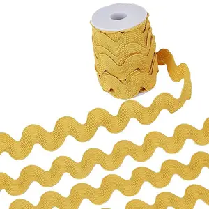 9 Yards Polyester Wavy Fringe Trim Ribbon