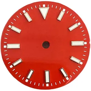 Luminous Glow in the Dark Brass Clock Face Dial