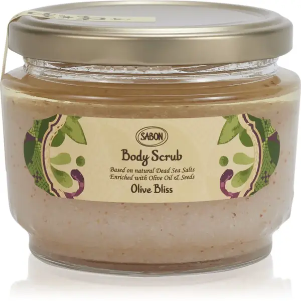 Sabon Olive Bliss tělový peeling 320 ml
