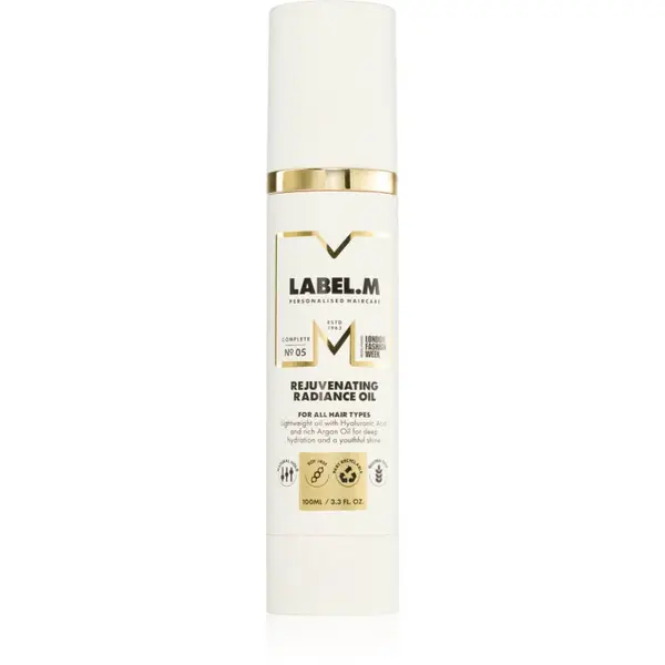 label.m Rejuvenating Radiance Oil lehký olej na vlasy 100 ml