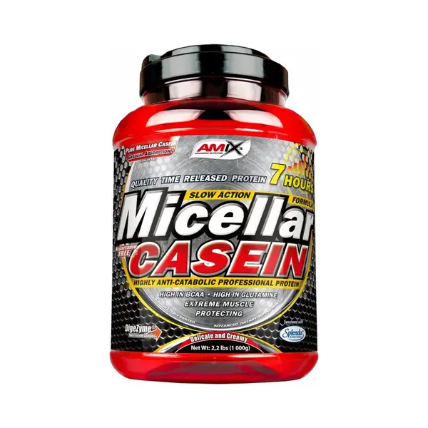 Amix Micellar Casein 1000 g jahoda