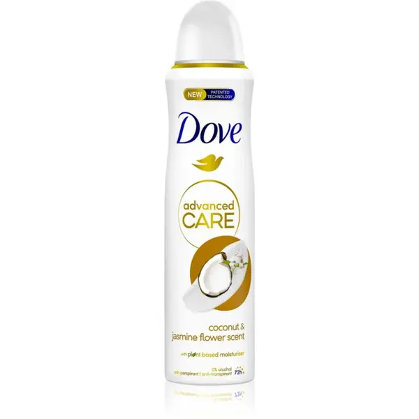 Dove Advanced Care Coconut & Jasmine Flower Scent deodorant sprej 150 ml