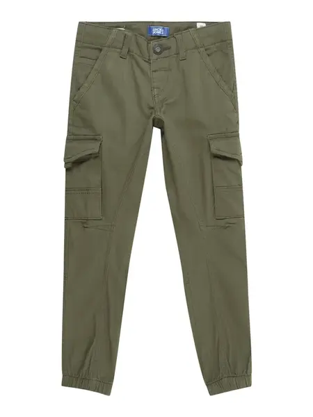 JACK & JONES MINI Nohavice 'PAUL FLAKE'  olivová