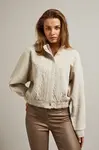 Marisse Women's Sweatshirt Z-Bl-4507 L.Beige