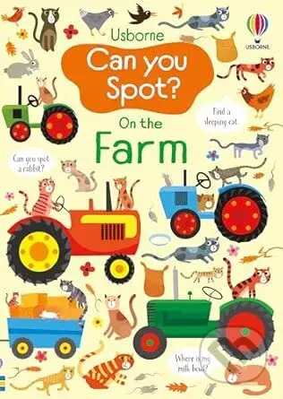 Can you Spot On the Farm - Kirsteen Robson - kniha z kategorie Pro děti