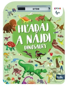 Kvído Hľadaj a nájdi - Dinosaury - kniha z kategorie Úkoly pro děti