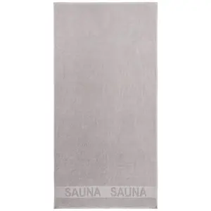Bio:Vio SAUNOVÁ OSUŠKA, 90/180 cm, barvy stříbra