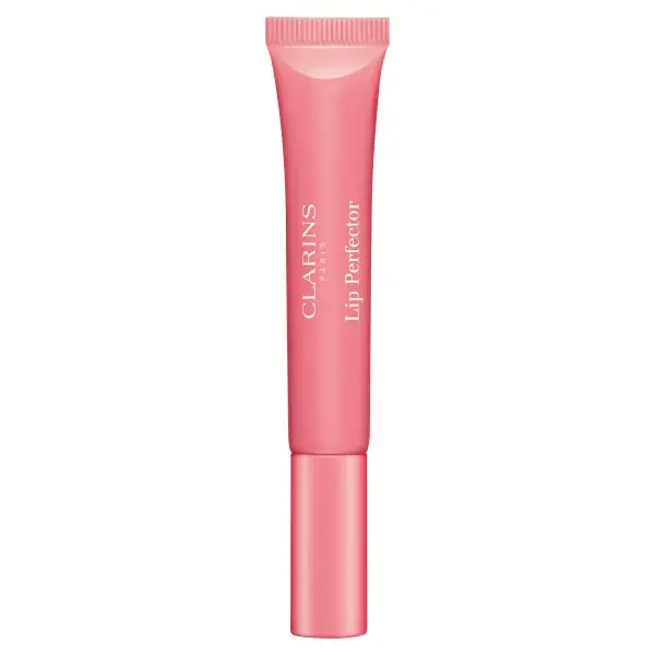 Clarins Lip Perfector balzám na rty - 01 Rose Shimmer  12 ml