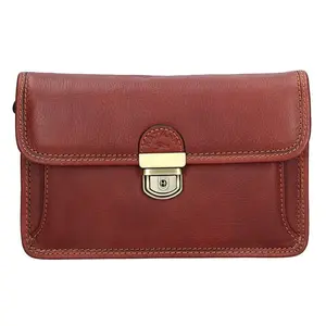 Pánske kožené etue Katana Sidney - hnedá