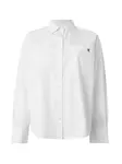 Calvin Klein Jeans Blúzka 'Relaxed Monogram'  biela