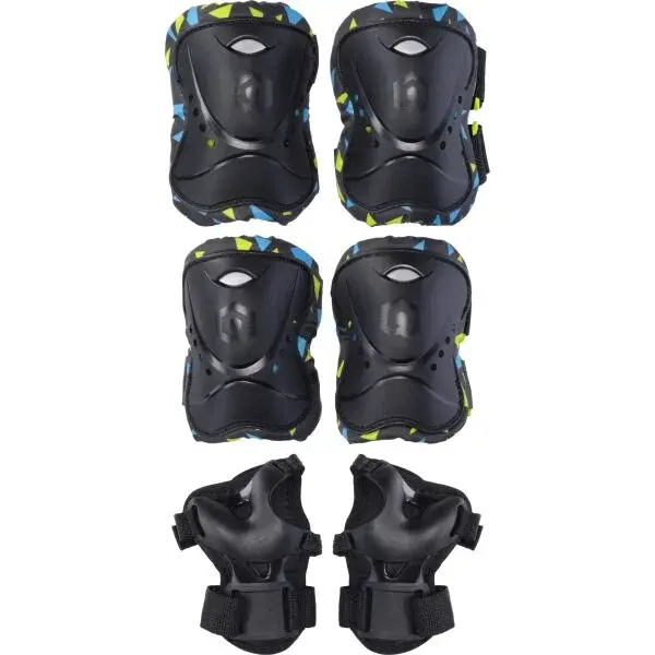 Arcore SHAPE Set dětských inline chráničů, černá, velikost