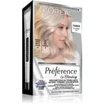 L’Oréal Paris Préférence Le Blonding Toner kyselý toner neutralizující mosazné podtóny odstín Platinum Ice 1 ks