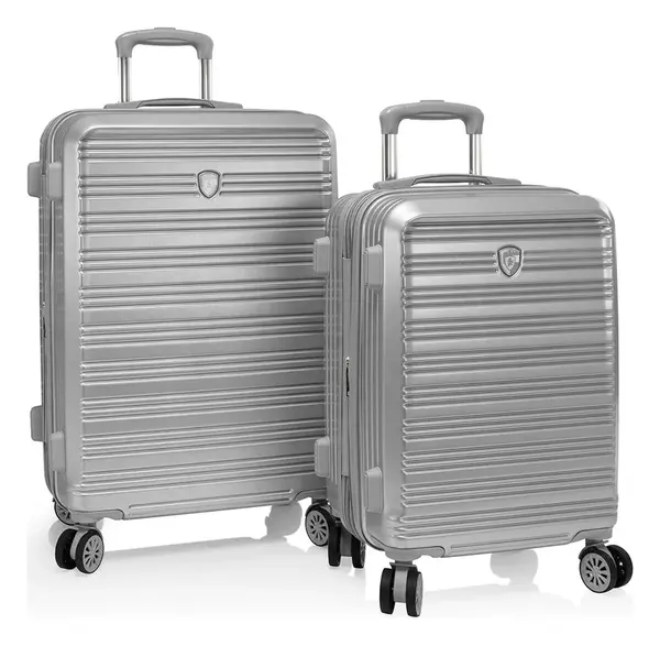 Sada cestovních kufrů Heys AeroLite S,M Silver