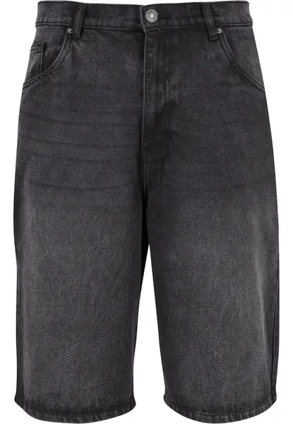 Urban Classics Džínsy '90's'  čierny denim