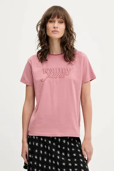 Tommy Jeans Bavlněné tričko Tommy Jeans