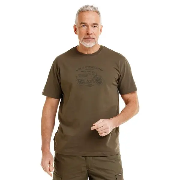 Bushman Pánské tričko Legend Jawa 20, khaki L