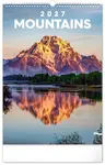 NOTIQUE Nástěnný kalendář Hory 2027, 33 x 46 cm