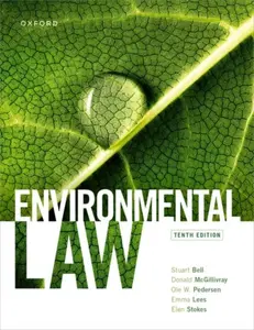Environmental Law - Stuart Campbell, Donald  McGillivray, Ole  Pedersen, Emma  Lees, Elen  Stokes