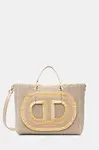 Kabelka Twinset béžová barva, 251TD8170