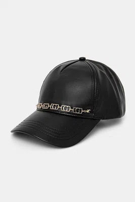Kšiltovka Guess černá barva, s aplikací, AW5260 POL01