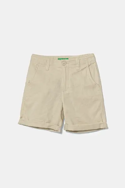 Dětské plátěné šortky United Colors of Benetton