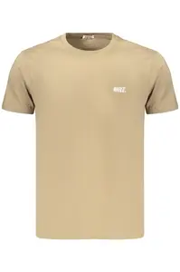Pánské hnědé triko s krátkým rukávem Riflet