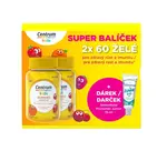Centrum Kids Gummies multivitamín pro děti multifruit 60+60 ks