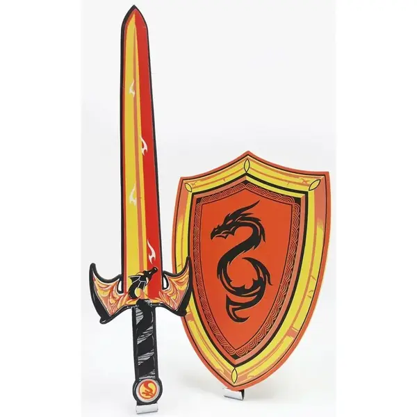 Alltoys Penový meč a štít Drak