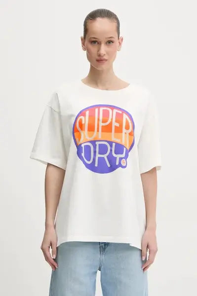 Superdry Bavlněné tričko Superdry
