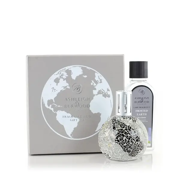 Darčeková sada katalytickej lampy MINERAL EARTH a vôňa FROSTED EARTH 250 ml