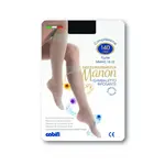 Manon kompresné podkolienky 140 DEN, kompresný tlak: 18-22 mmHg, Veľkosť: 140d 3/4, Farba: svetlohnedá