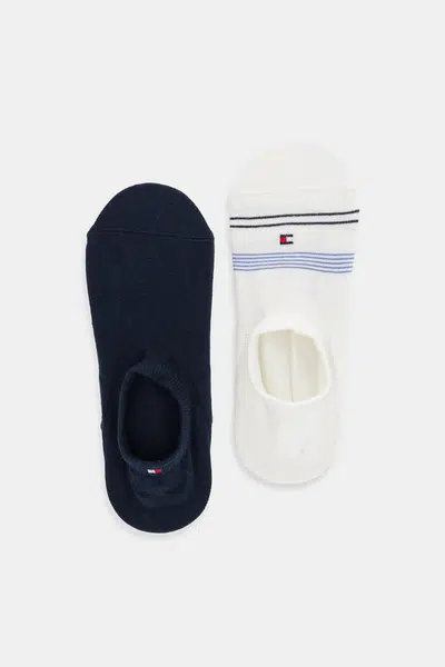 Ponožky Tommy Hilfiger 2-pack pánské, béžová barva, 701232732