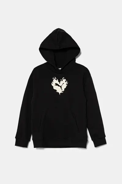 Bavlněná mikina Puma FLAMING LOVE Hoodie TR
