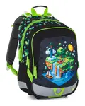 Školský batoh Bagmaster ALFA 26 B Minecraft
