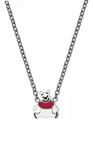 Disney Ocelový náhrdelník s přívěskem Medvídka Pú Winnie the Pooh N600632L-157.CS