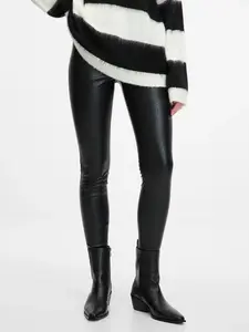 Black Women's Patterned Leggings ORSAY - Women's