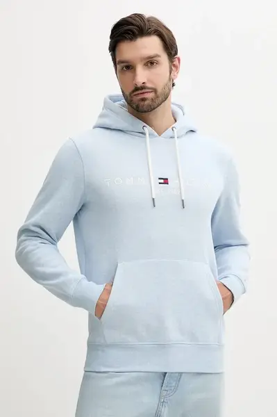 Tommy Hilfiger mikina s kapucí pánská s bavlnou