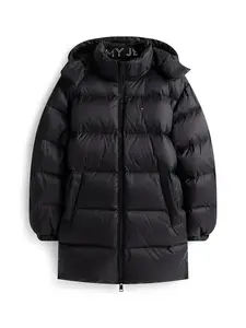 Tommy Jeans Zimná bunda 'ESSENTIAL'  čierna