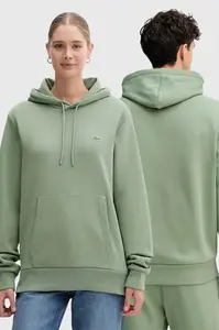 Lacoste mikina s kapucí bavlněná