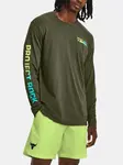 Khaki tričko Under Armour UA PJT ROCK BRAHMA LS