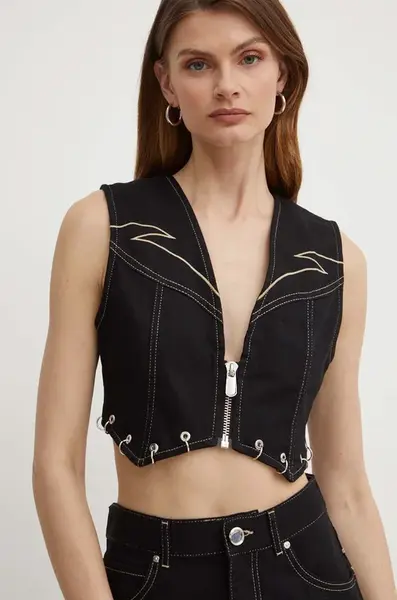 Džínová vesta Pinko