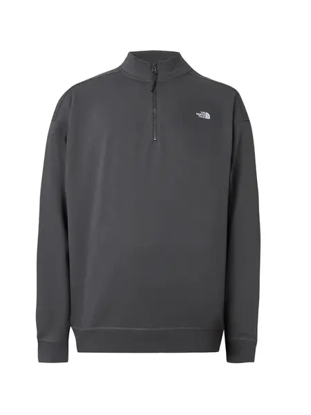 THE NORTH FACE Mikina 'ESSENTIAL'  tmavosivá / biela