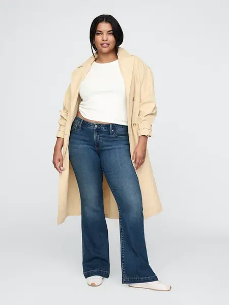 GAP dámske rifle Low Rise Long & Lean