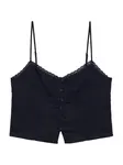 Pull&Bear Top 'PACIFIC'  námornícka modrá