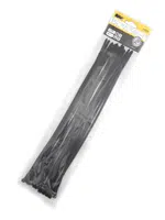 MAGG Stahovací pásky 4,8x370mm černé/25ks