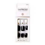 KISS Samolepící nehty imPRESS Nails Midnight Drive 30 ks
