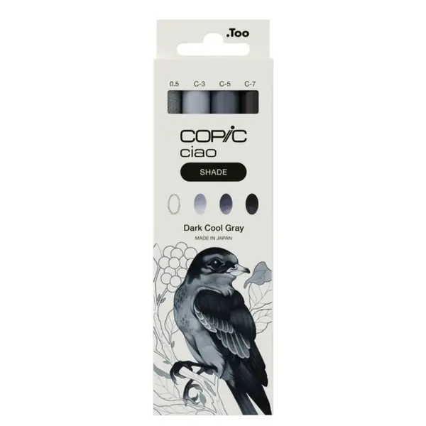Copic Ciao sada 4ks, Shade Dark/Cool