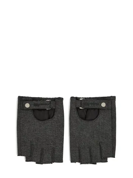 KARL LAGERFELD JEANS Rukavice bez prstov  čierna
