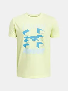 Chlapecké tričko Under Armour UA B SPLIT BIG LOGO SS - Kluci