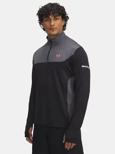 Pánské tričko Under Armour UA Tech Utility 1/4 Zip-BLK - Pánské